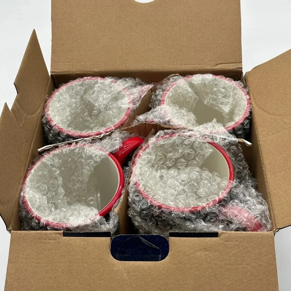 Holiday Snowman - Christmas Coffee Cups 4 Pack 18oz - Picture 5 of 6